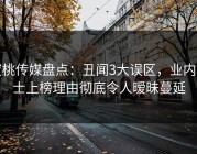 蜜桃传媒盘点：丑闻3大误区，业内人士上榜理由彻底令人暧昧蔓延